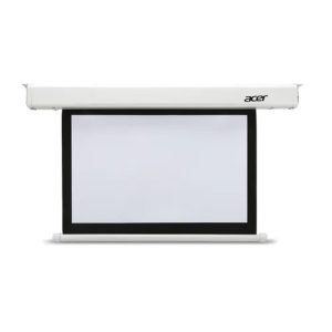 ACER E100-W01MW Projection Screen 100p 16:10 Ceiling Mat White Elec. Autom. with Radio Type RC